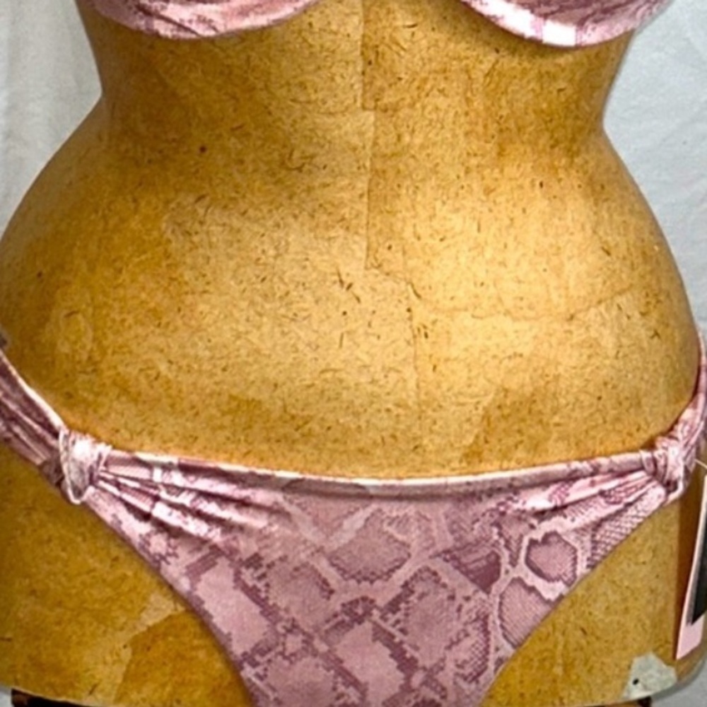 Victoria's Secret Pink Snake Print Bikini Bottom - Picture 2 of 6